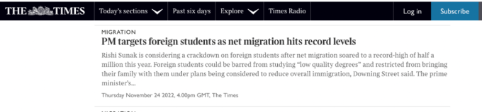 重磅英国留学不上顶尖大学不给签证？中国留学生被谁搞事情？