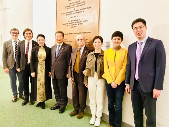 中国教育国际交流协会访问意大利