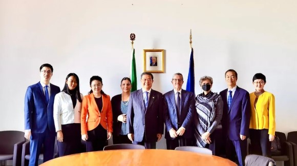 中国教育国际交流协会访问意大利
